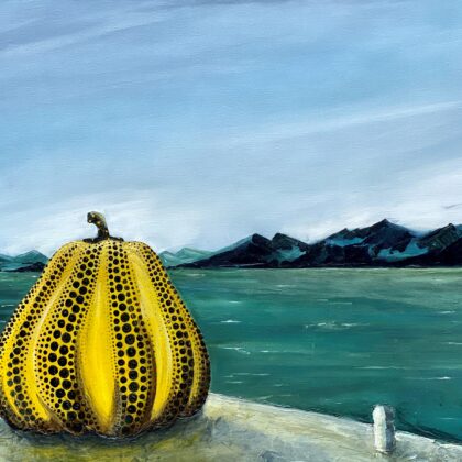 yayoi kusama pumpkin
