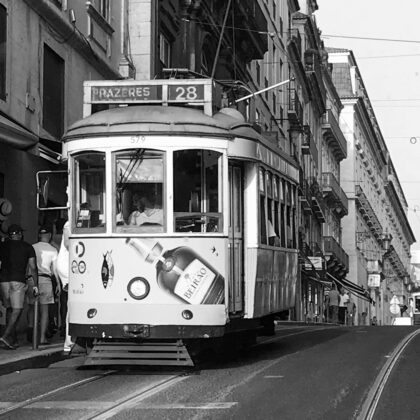 Lisbon tram